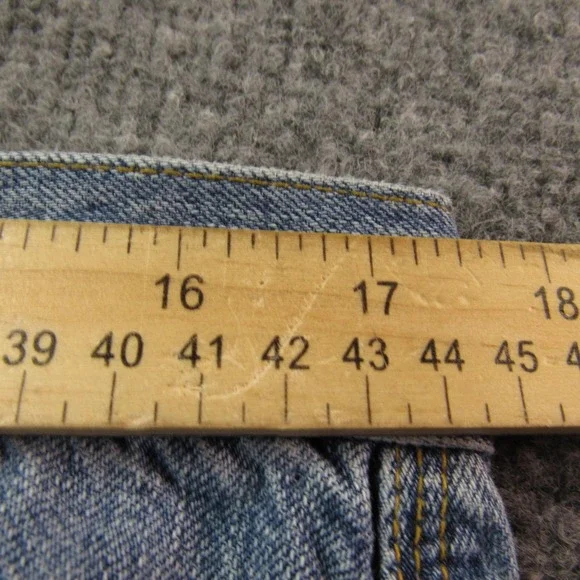 Mountain Khakis Jeans Mens 35x32 Blue Original Mountain Jean Denim Straight Leg‎ - Picture 5 of 14